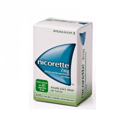 NICORETTE 2MG 105 CHICLES