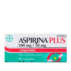 ASPIRINA PLUS 20 COMPRIMIDOS