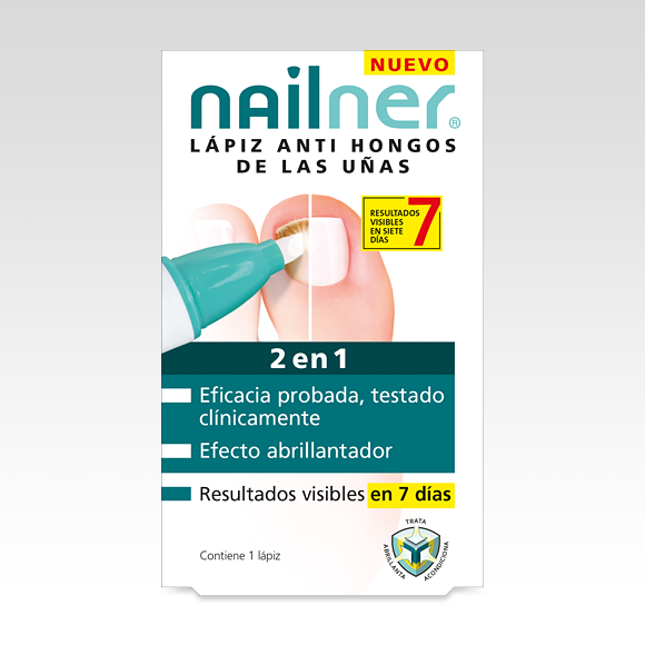 Nailner lapiz antihongos 2 en 1 4ml