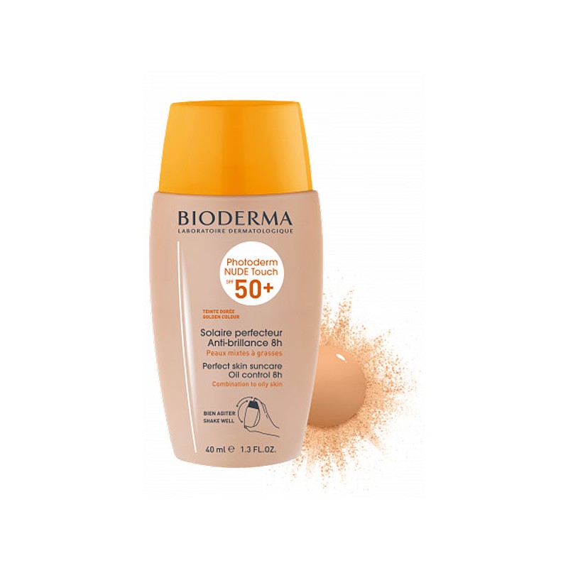Bioderma Photoderm Nude Touch SPF50+ light colour 40ml 