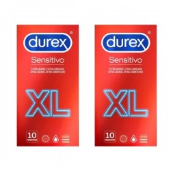 DUREX DUPLO SENSITIVO XL 2U