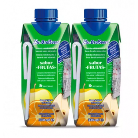 Bioralsuero sabor frutas pack 2x330ml