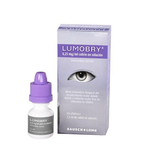 Lumobry 0,25 mg/ml colirio en solución frasco 10ml