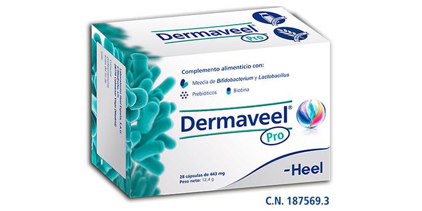 Combate la dermatitis atópica con el complemento alimenticio simbiótico Heel Dermaveel Pro